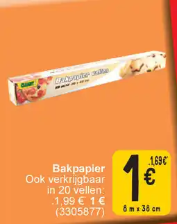 Cora Bakpapier aanbieding