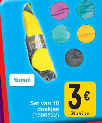 Cora Set van 10 Doekjes aanbieding