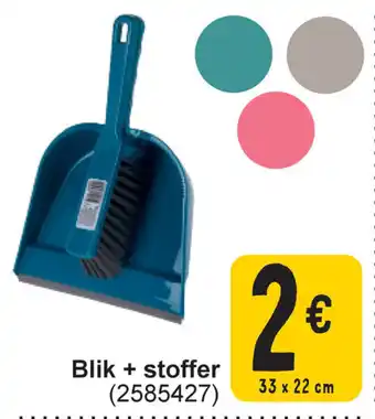 Cora Blik + Stoffer aanbieding