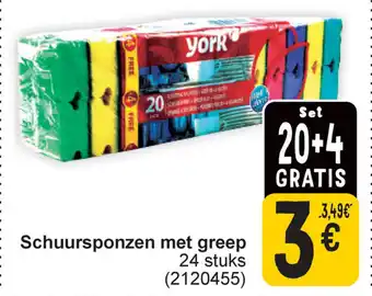 Cora Schuursponzen met Greep aanbieding