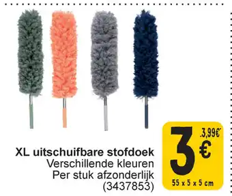 Cora XL uitschuifbare stofdoek aanbieding