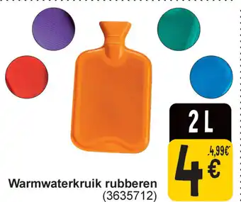 Cora Warmwaterkruik rubberen aanbieding