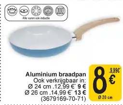 Cora Aluminium Braadpan aanbieding