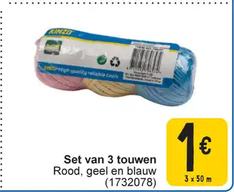 Cora Set van 3 touwen aanbieding