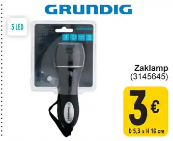 Cora Grundig Zaklamp aanbieding