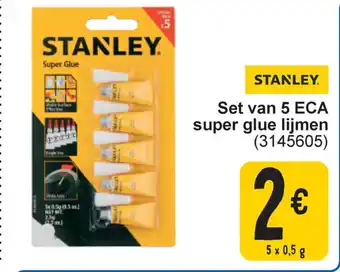 Cora Set van 5 ECA super glue lijmen aanbieding