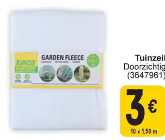 Cora Kinzo tuinzeil aanbieding