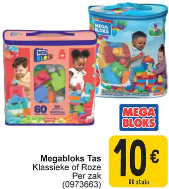 Cora Megabloks Tas Klassieke of Roze aanbieding