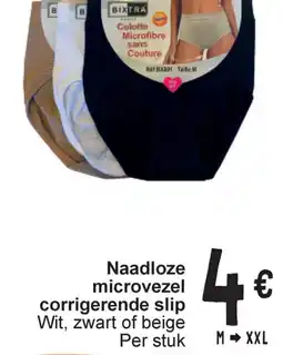 Cora Naadloze microvezel corrigerende slip aanbieding