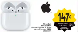 Cora Airpods 4 MXP63ZM/A aanbieding