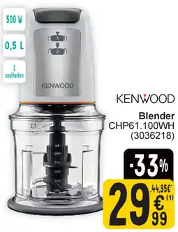 Cora Kenwood blender CHP61.100WH aanbieding