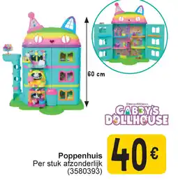 Cora Gabby's dollhouse poppenhuis aanbieding