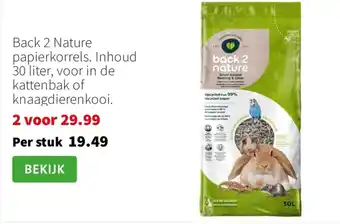 Intratuin Back 2 Nature papierkorrels aanbieding