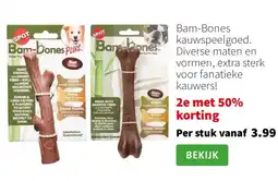 Intratuin Bam-Bones kauwspeelgoed. aanbieding