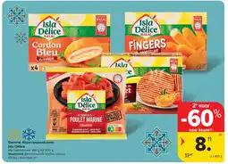 Carrefour Gamma diepvriesproducten Isla Délice aanbieding