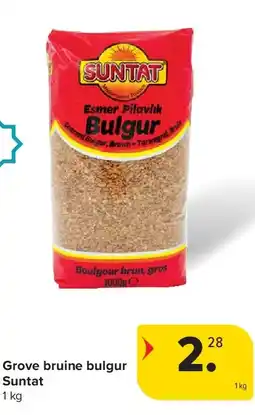 Carrefour Grove bruine bulgur Suntat aanbieding