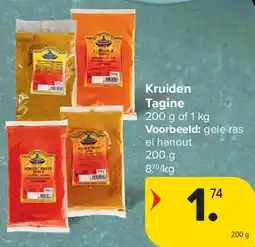 Carrefour Kruiden Tagine aanbieding