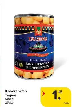 Carrefour Kikkererwten Tagine aanbieding