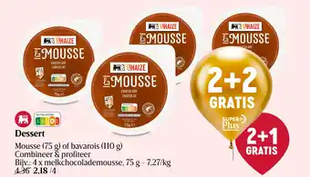 Delhaize Dessert aanbieding