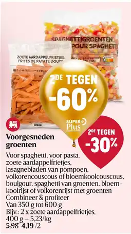 Delhaize Voorgesneden groenten aanbieding