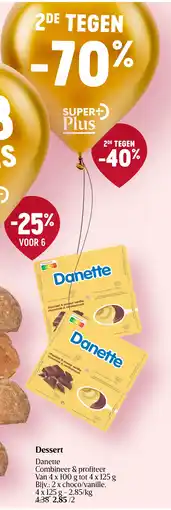 Delhaize Dessert aanbieding