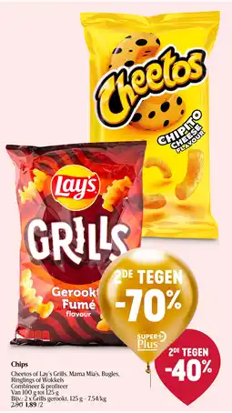 Delhaize Chips aanbieding