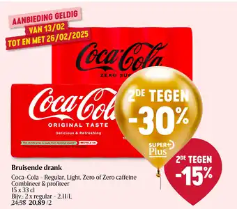 Delhaize Bruisende drank aanbieding