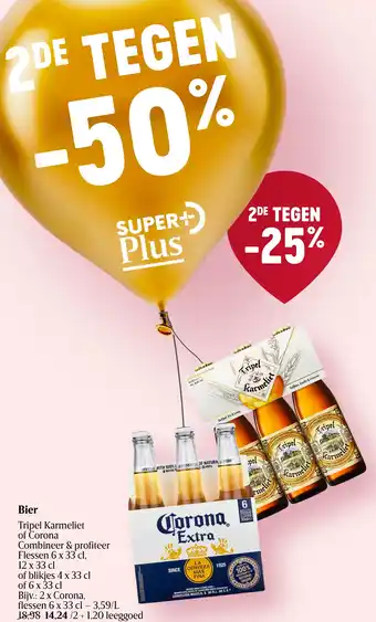 Delhaize Bier aanbieding