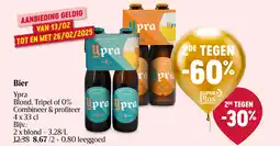 Delhaize Bier aanbieding