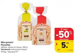 Carrefour Mini-grissini Panealba aanbieding