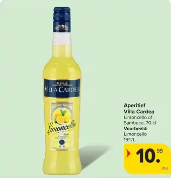 Carrefour Aperitief Villa Cardea aanbieding