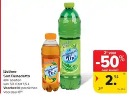 Carrefour IJsthee San Benedetto aanbieding