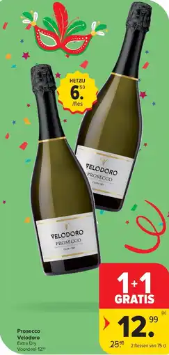 Carrefour Prosecco Velodoro aanbieding