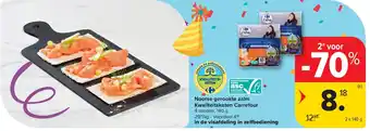 Carrefour Noorse gerookte zalm Kwaliteitsketen Carrefour aanbieding