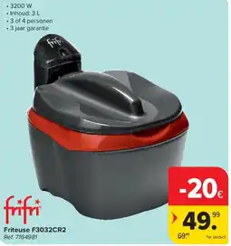 Carrefour Friteuse F3032CR2 aanbieding