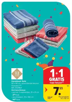 Carrefour Handdoek Gaïa aanbieding