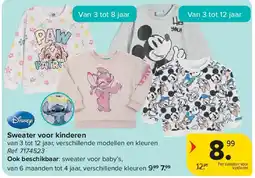 Carrefour Sweater voor kinderen aanbieding