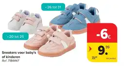 Carrefour Sneakers voor baby’s of kinderen aanbieding