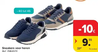 Carrefour Sneakers voor heren aanbieding