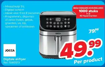 Carrefour Digitale airfryer aanbieding