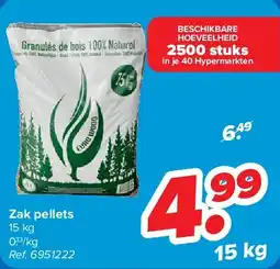 Carrefour Zak pellets aanbieding