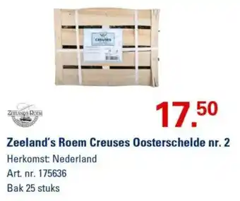 Sligro-M Zeeland's Roem Creuses Oosterschelde nr. 2 aanbieding