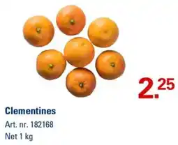 Sligro-M Clementines Art. nr. 182168 aanbieding