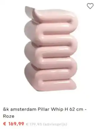 fonQ &k Amsterdam Pillar Whip aanbieding