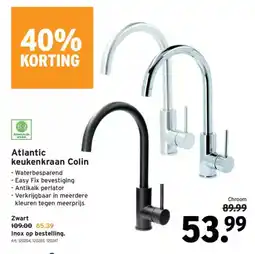 GAMMA Atlantic keukenkraan Colin aanbieding