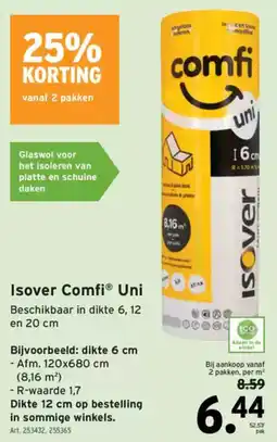 GAMMA Isover Comfi Uni aanbieding