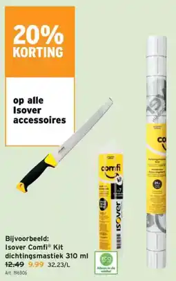 GAMMA Isover Comfi Kit dichtingsmastiek aanbieding