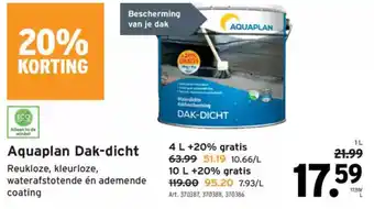 GAMMA Aquaplan Dak-dicht aanbieding