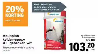 GAMMA Aquaplan Kelder Epoxy aanbieding