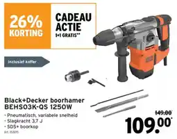 GAMMA Black + Decker boorhamer BEHSO3K-QS aanbieding